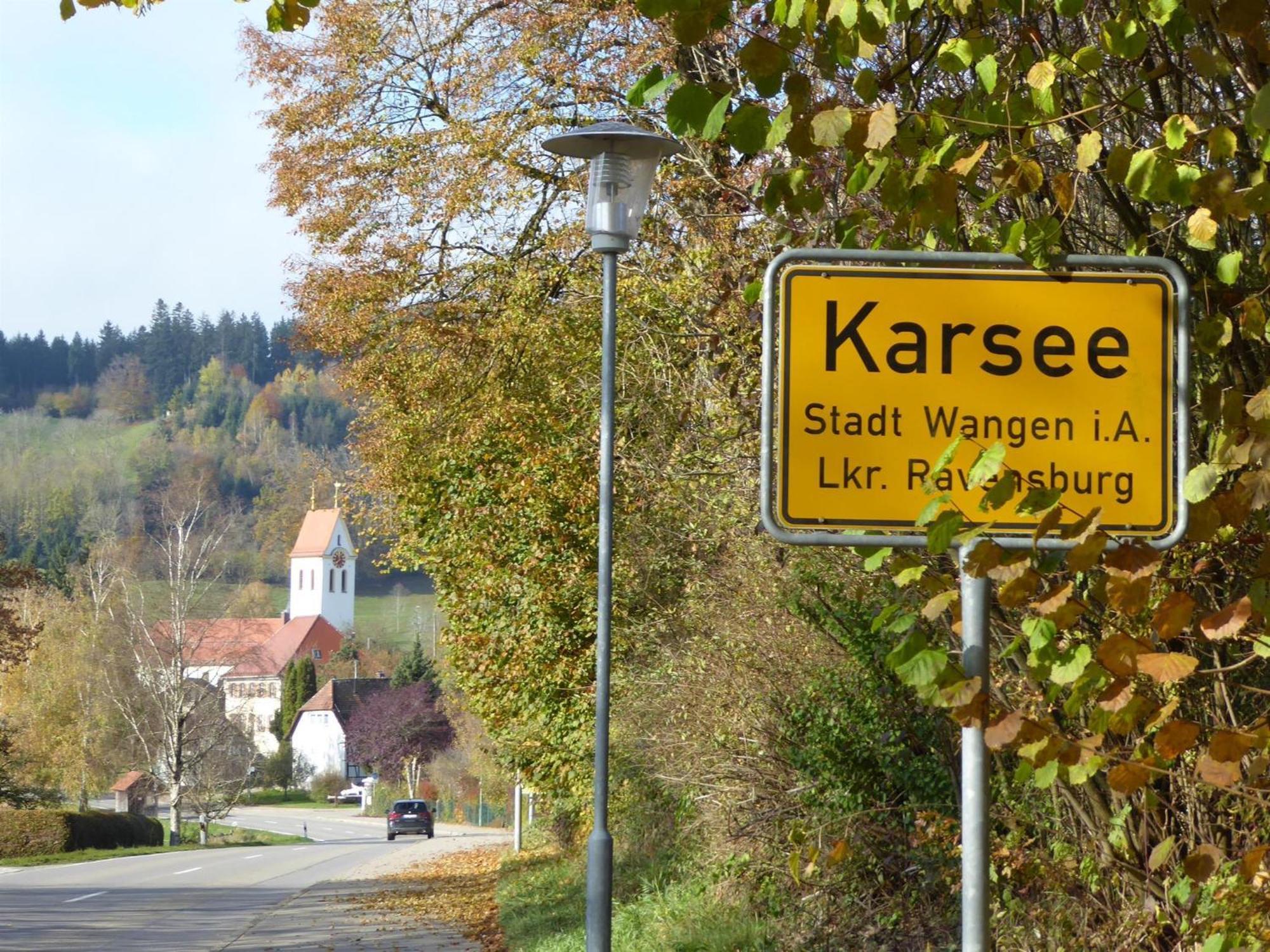 Erholungsraum Karsee - Ferienwohnung Wangen im Allgaeu Bagian luar foto